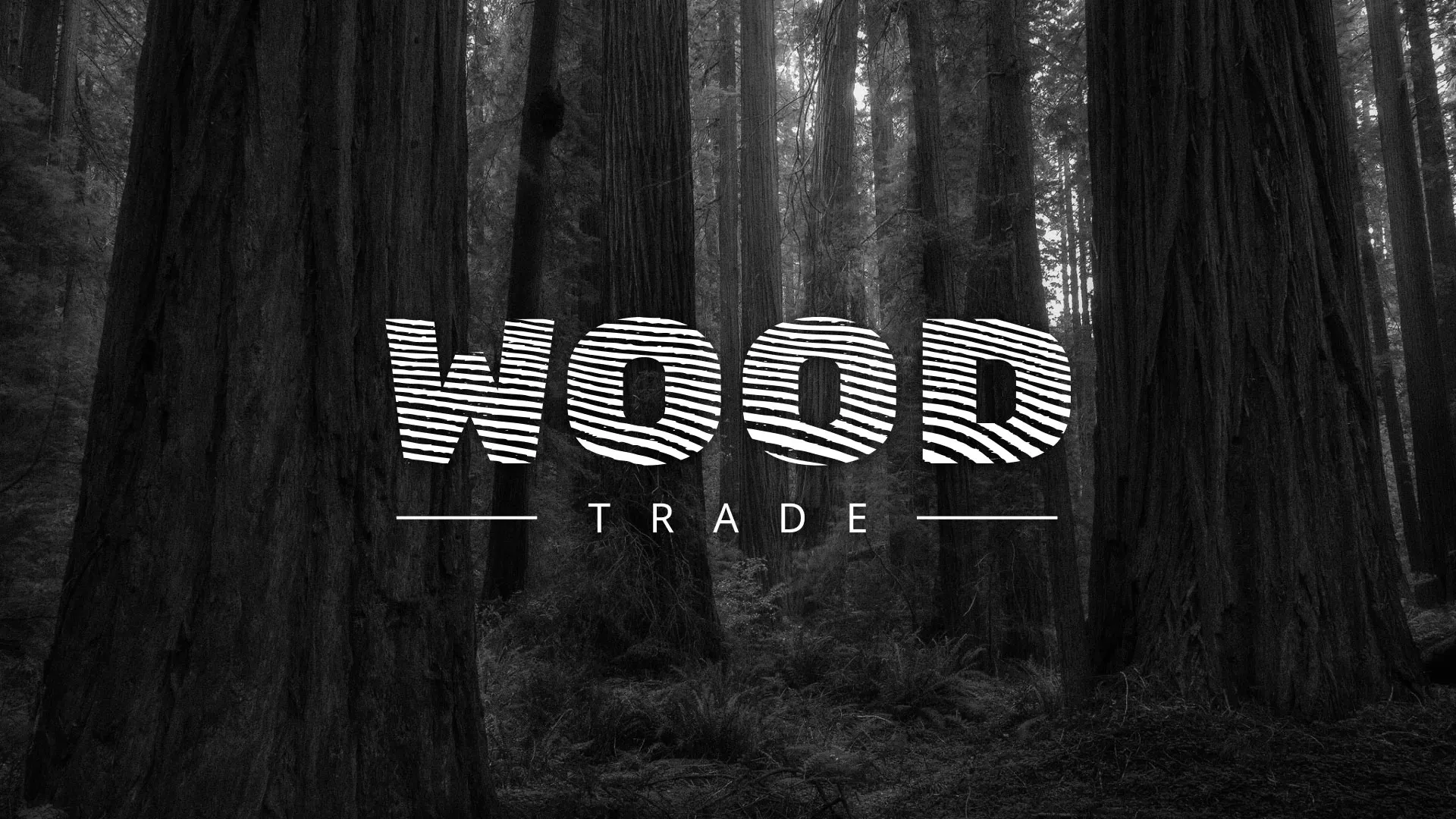 Разработка логотипа для компании «Wood Trade» в Красном Холме